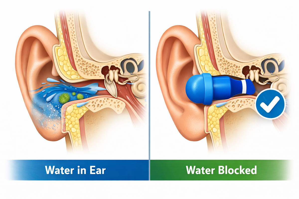 Swimming Ear Plugs for Adults: Protect Your Ears During Water Sports